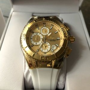 Authentic TechnoMarine Gold Watch